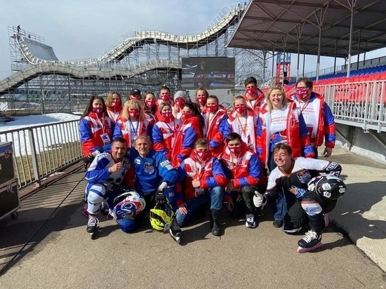 Серпуховичи приняли участие в организации Чемпионата мира по скоростному спуску на коньках