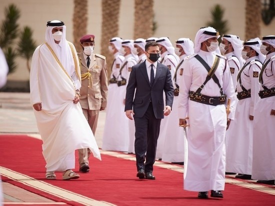 Делегация Зеленского опозорилась в Катаре