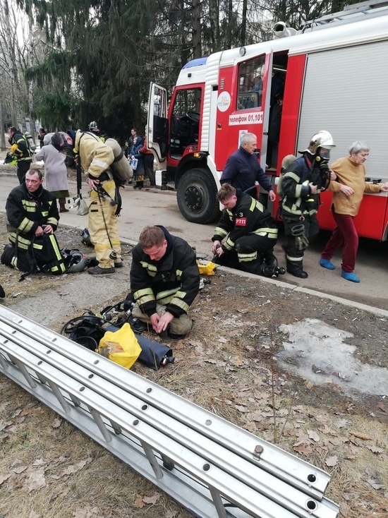 Ребенок чуть не погиб на пожаре в Обнинске