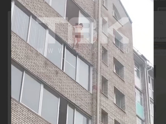 В Красноярске голый мужчина сорвался с балкона 6 этажа и разбился насмерть