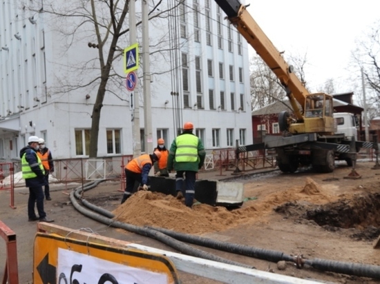 Работы по замене инженерных сетей в Иванове будут совмещены с дорожными