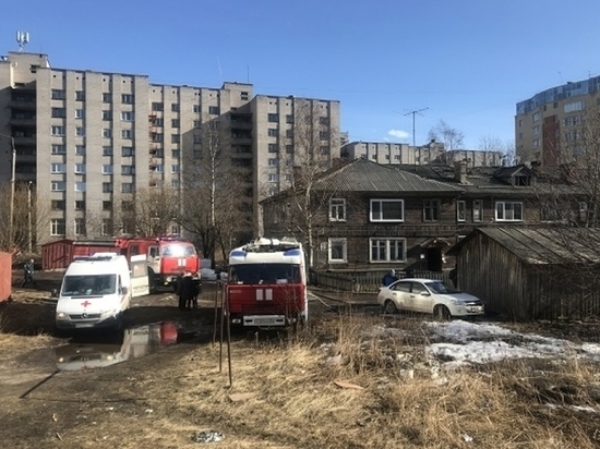 В центре Архангельска при пожаре погибла пенсионерка