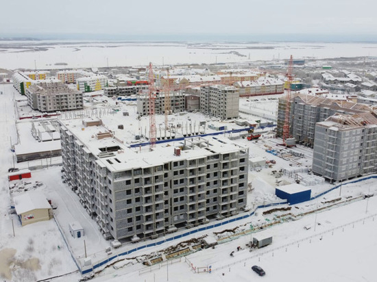 Из федерального бюджета выделили помощь на строительство микрорайона в Тазовском