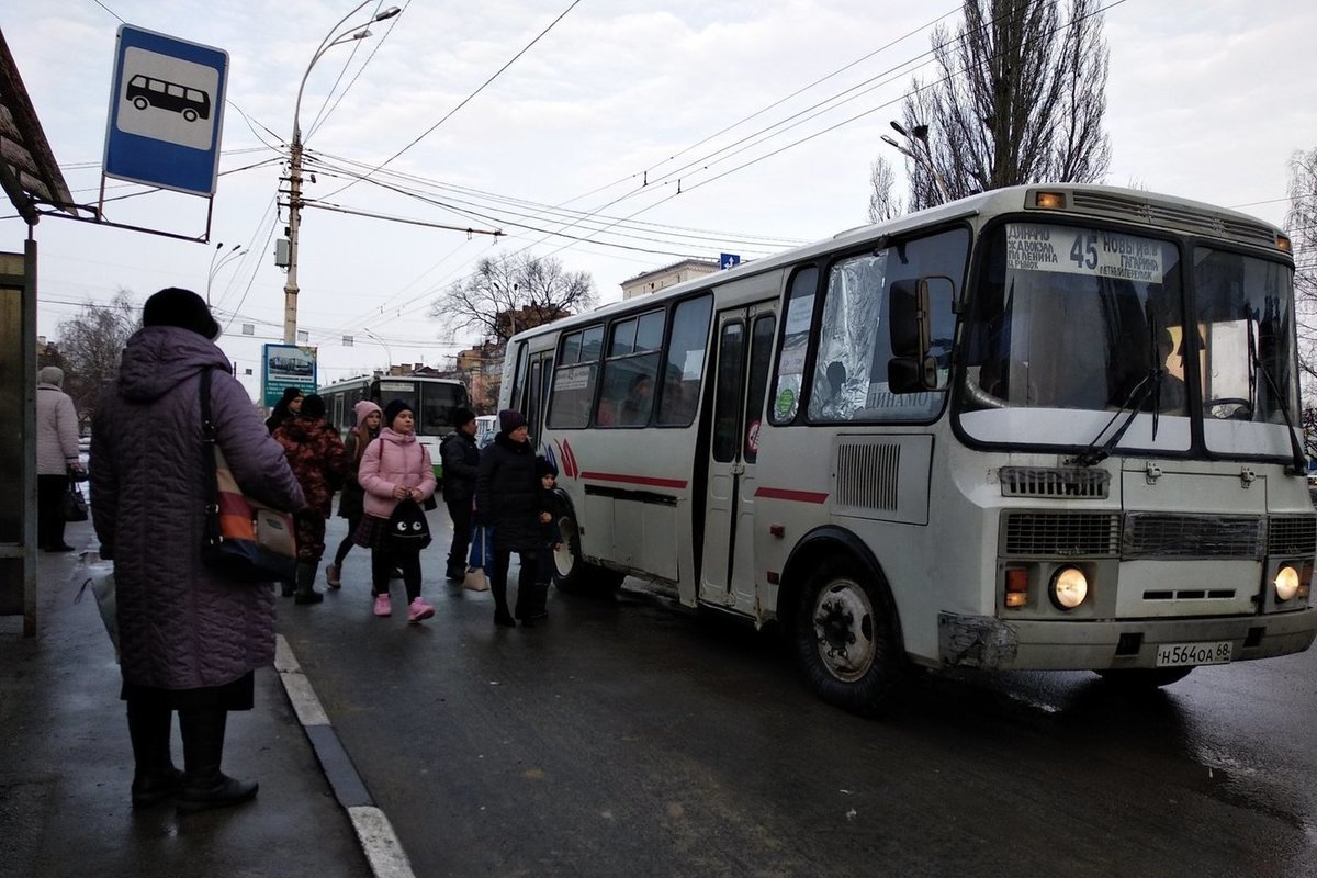 Маршрут 34 автобуса тамбов остановки