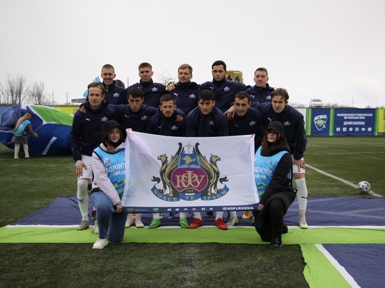 Футбол в Крыму: сборная КФУ добилась уверенной победы над земляками из СевГУ