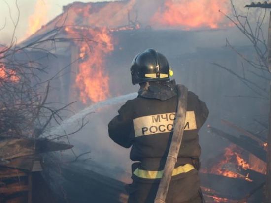 Амурские пожарные выезжали на тушение палов 17 раз за сутки