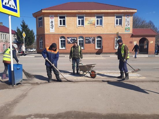 В Тверской области проводят генеральную уборку улиц