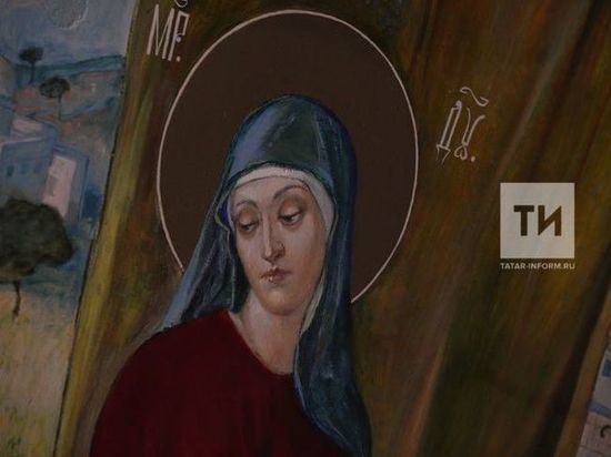 В соборе Петра и Павла в Казани при реставрации обнаружены росписи XIX века