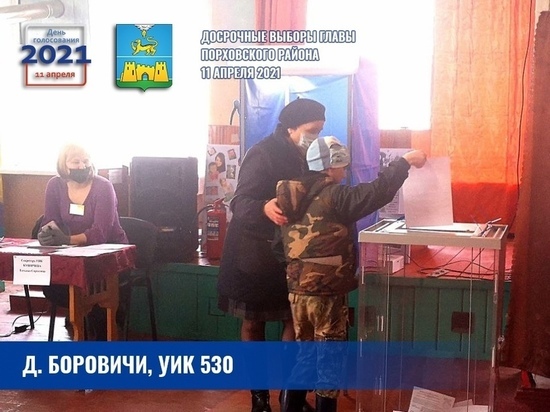 Явка на выборах главы Порховского района превысила 25%