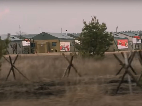 В эфире британского канала показали российский военный полигон около Украины