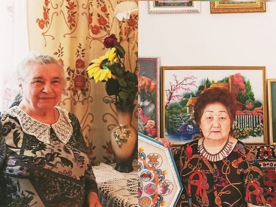 Калмыцкие пенсионерки устроили в Интернете онлайн-выставку