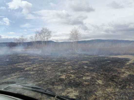 В Бурятии из-за сельхозпалов вспыхнули лесные пожары