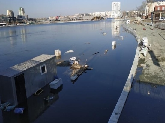 Затопление набережной реки Миасс никак не скажется на сроках сдачи строительства