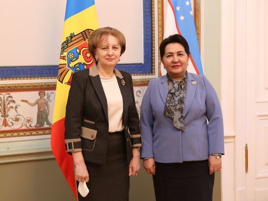 Гречаный встретилась с главой Сената парламента Республики Узбекистан