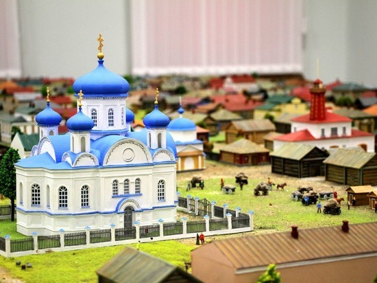 В Ярославской области открылся макет затопленной Мологи