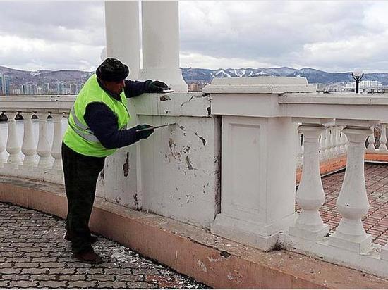В Красноярске отремонтируют переход от Центрального парка на набережную