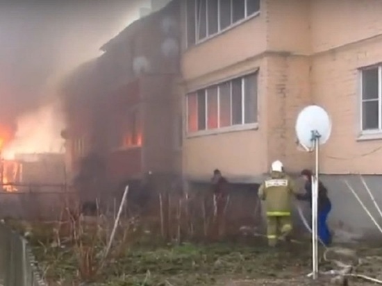После мощного пожара в Козельске из-за пала травы возбуждено уголовное дело
