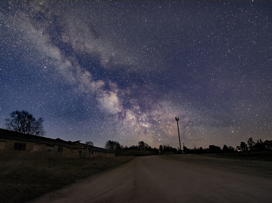 Предрассветный Млечный Путь сфотографировал пскович