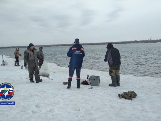 В Новосибирске зафиксировали опасный подъем воды в реке Обь 17 апреля