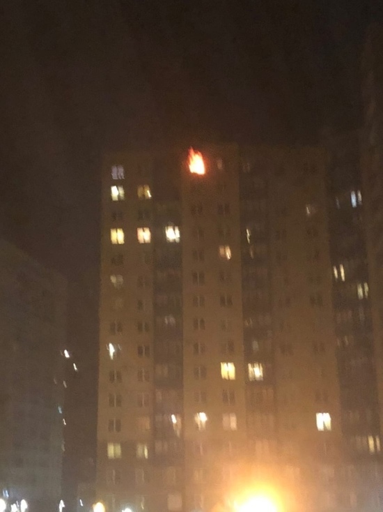Произошел пожар а квартире на Ушинского