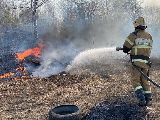 Более 280 раз владимирские пожарные выезжали тушить природные пожары с начала сезона