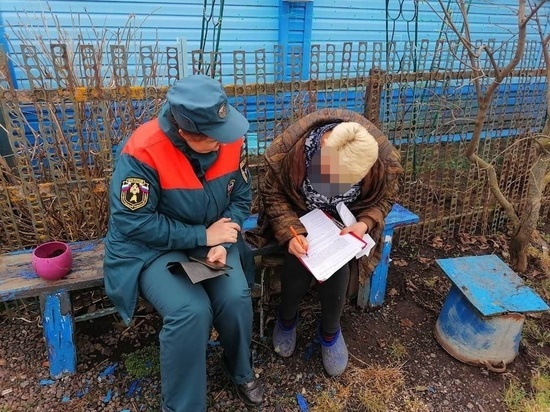 В Курской области с помощью беспилотника выявлены нарушители правил пожарной безопасности