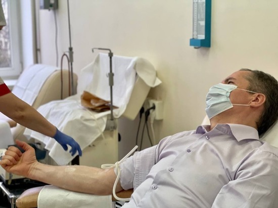 В Белгородской области в национальный День донора банк крови пополнился на 126 литров крови