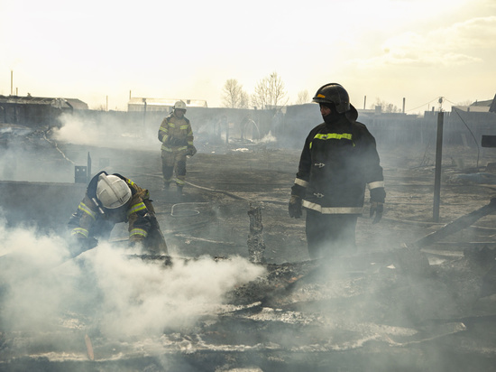 Три участка домовладений Кызыла пострадали от попытки сжечь мусор