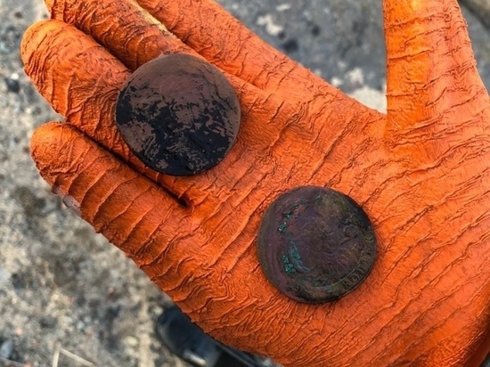 Дайверы из Петрозаводска нашли старинные монеты