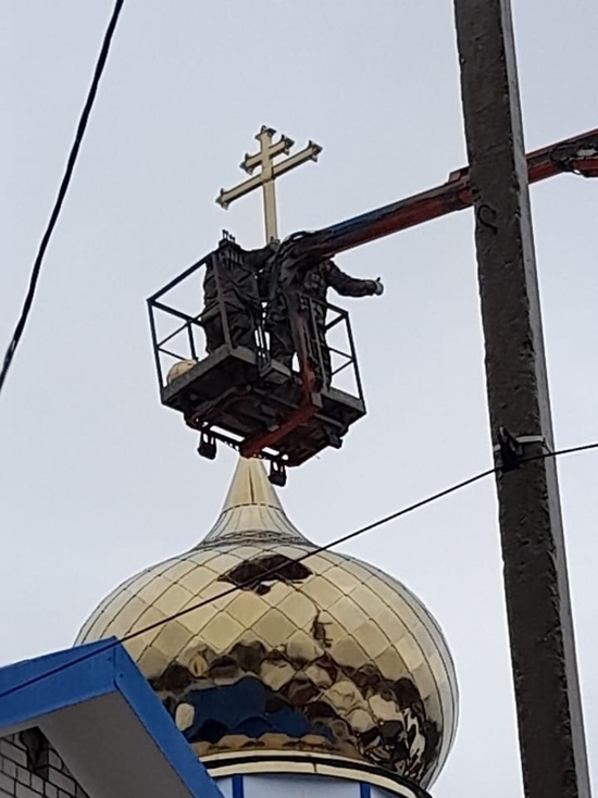 Глава района в Тверской области выразил благодарность энергетикам за помощь в работах по строительству храма