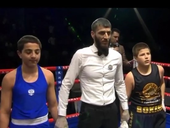 В Чечне объяснили странную победу сына Кадырова на ринге