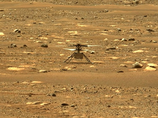 Дрон NASA совершил второй успешный полет на Марсе