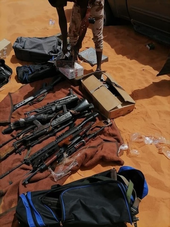 Подразделение ЛНА Халифы Хафтара перехватило партию контрабандного оружия
