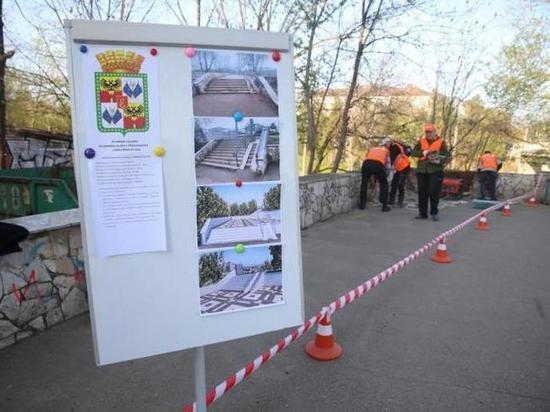 В Краснодаре проведут капремонт лестничного хода с Офицерского путепровода