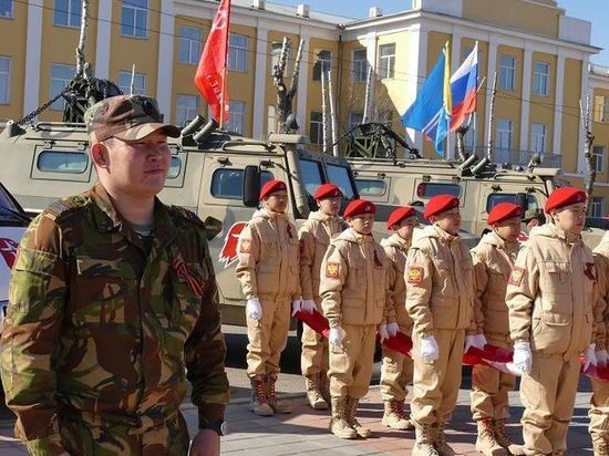 В Туве стартовал автопробег к 100-летию ТНР и Великой Победы