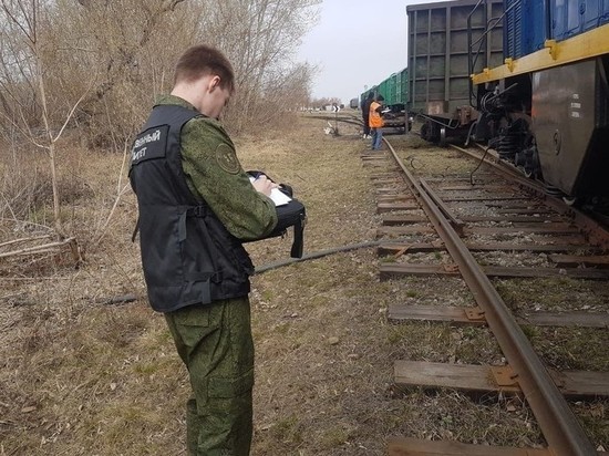 В Челябинской области грузовой поезд сошел с рельс