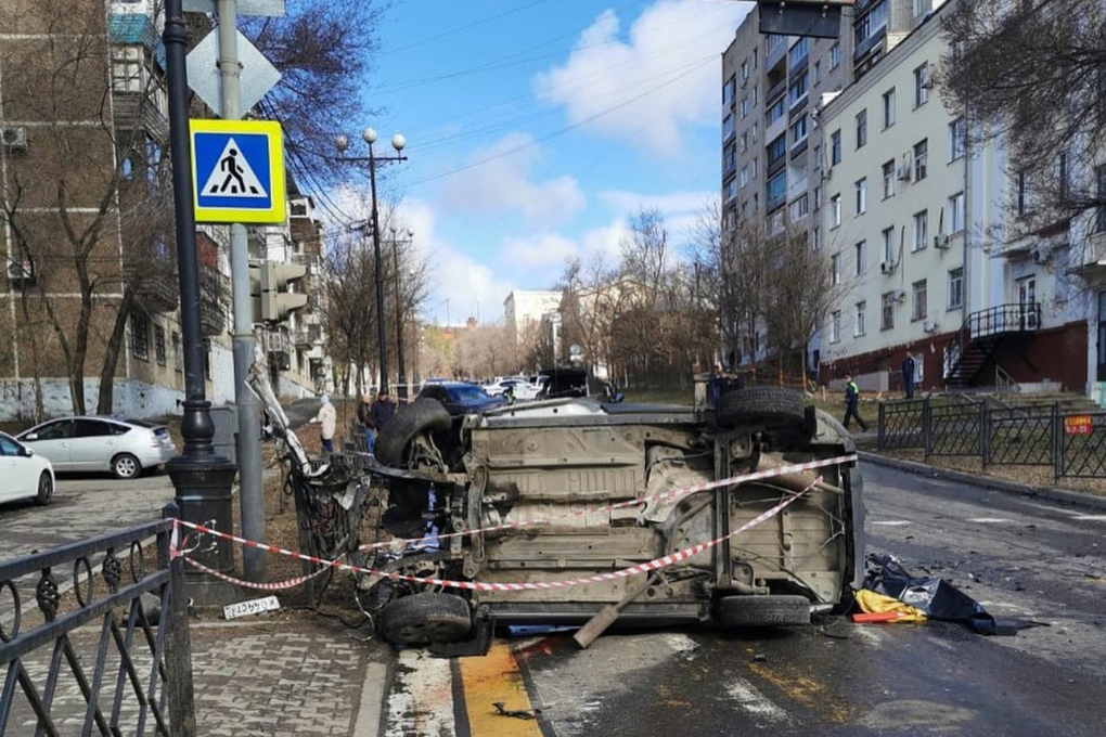 Последние новости в хабаровске. Авария в Хабаровске вчера. Место происшествия Хабаровск.