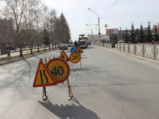 В Барнауле приступили к ремонту дорог