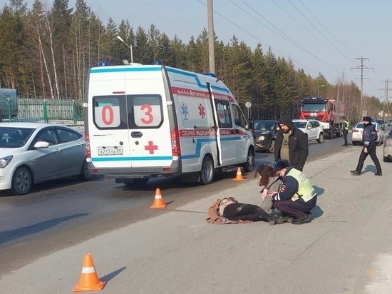 Иномарка сбила пешехода на переходе в Ноябрьске