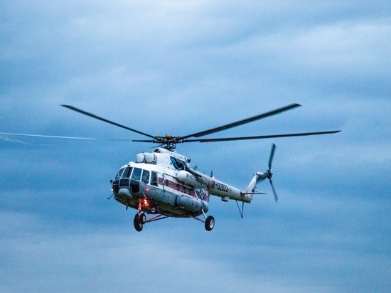 На вертолете санитарной авиации в Тверь доставили ребенка
