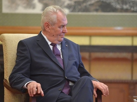 Сенат Чехии задумал обвинить президента Земана в измене Родине