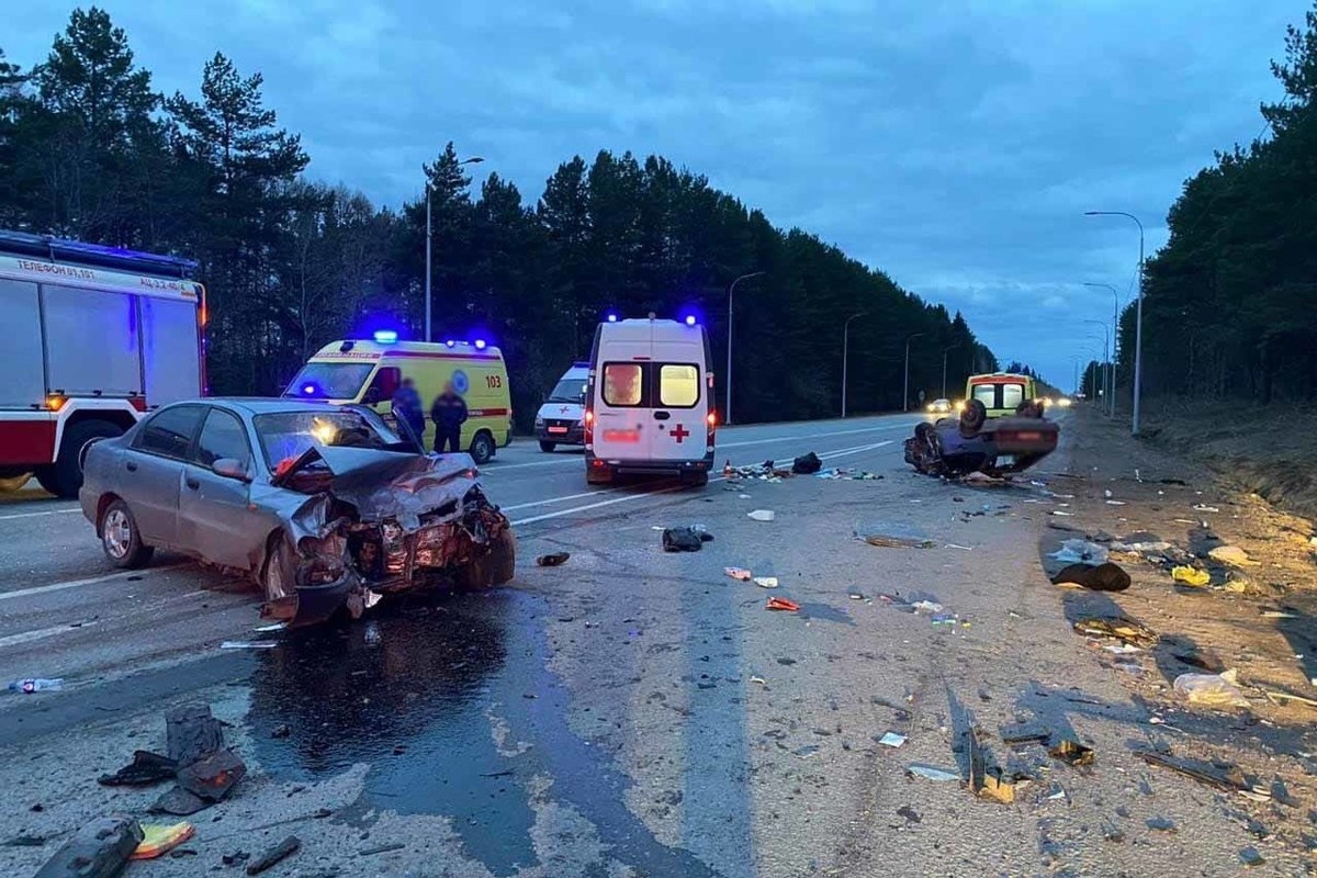 1 человек погиб и 2 в больнице после ДТП на дороге Ижевск-Сарапул - МК  Ижевск