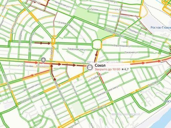 Индекс ростова стачки. ТЦ Сокол Ростов-на-Дону карта. Затор в Ростове. Стачки Сокол дорога. Новый мост дублер Стачки Ростов.