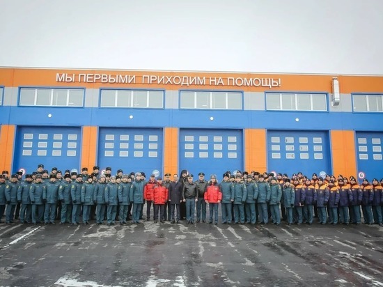 В Якутске открыта Специализированная пожарно-спасательная часть