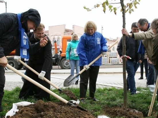 В Серпухове высадят деревья в рамках акции «Лес Победы - Сад Памяти»