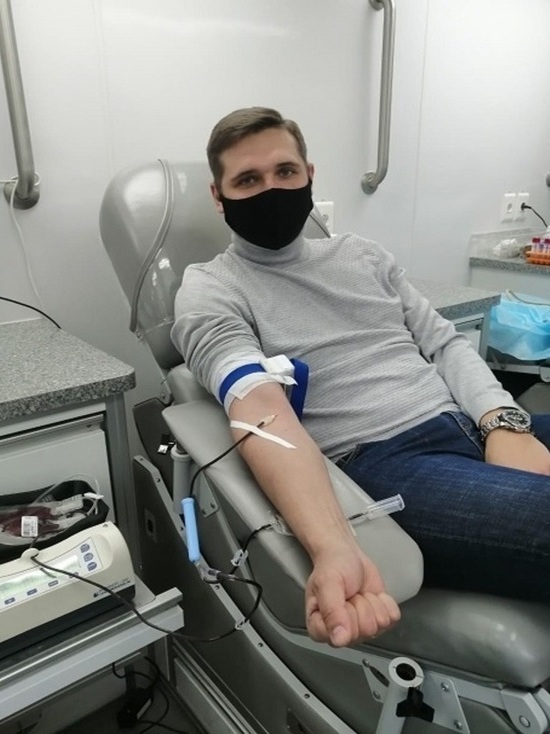 В Тамбове возобновил работу мобильный пункт заготовки крови