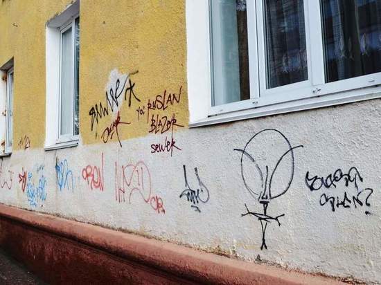 В брянской мэрии пригрозили штрафами авторам граффити