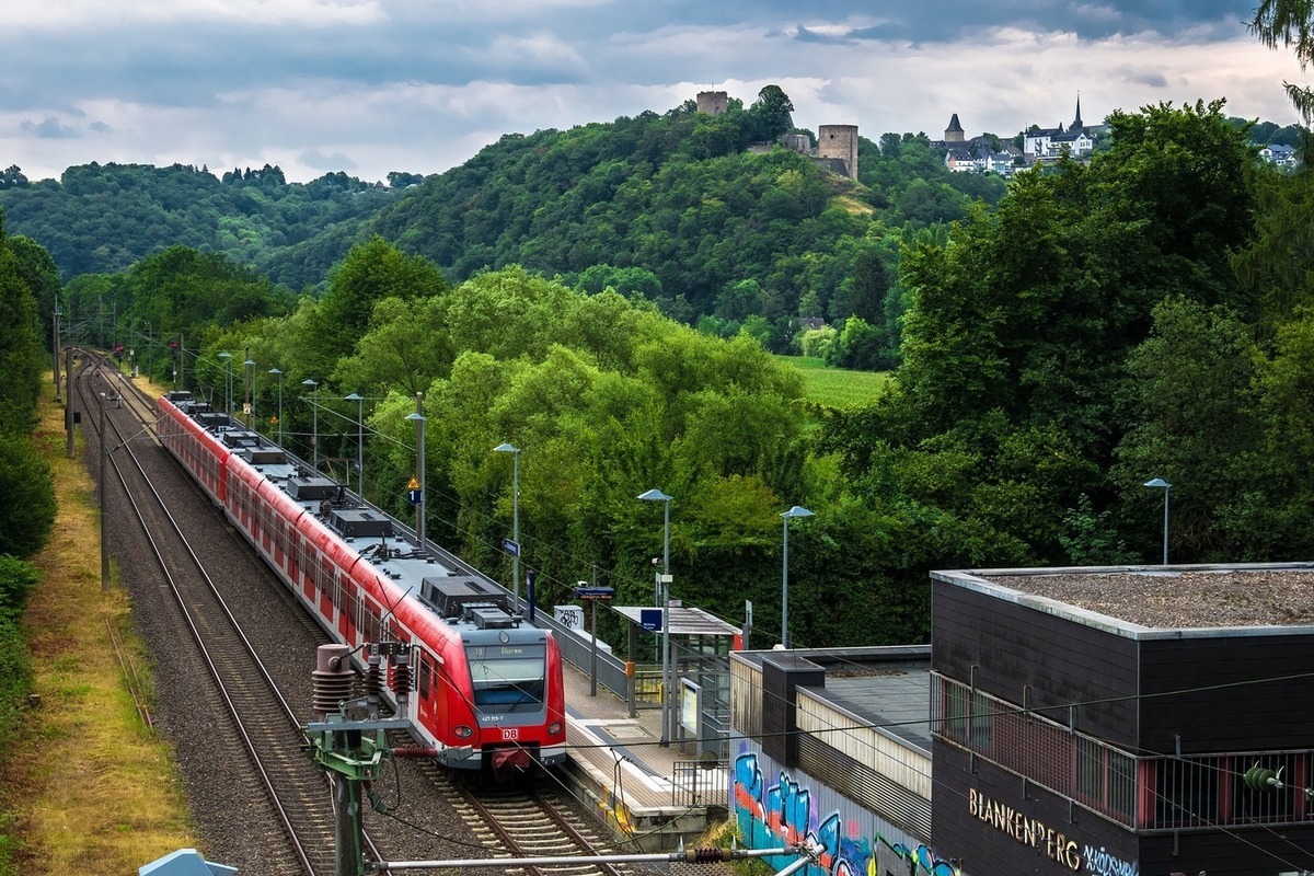 Железная дорога в германии