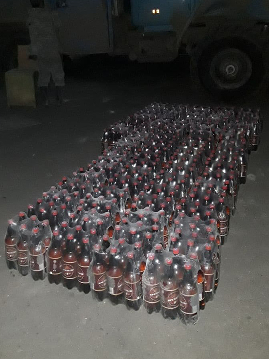 Госавтоинспекторы Тувы пресекли незаконную перевозку пивной продукции