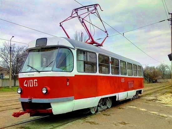 В Донецке отремонтировали трамваи и автобусы